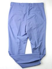 HUGO Mens Modern-Fit Light Blue Dress Pants Size 34 x 32 Wool Superflex