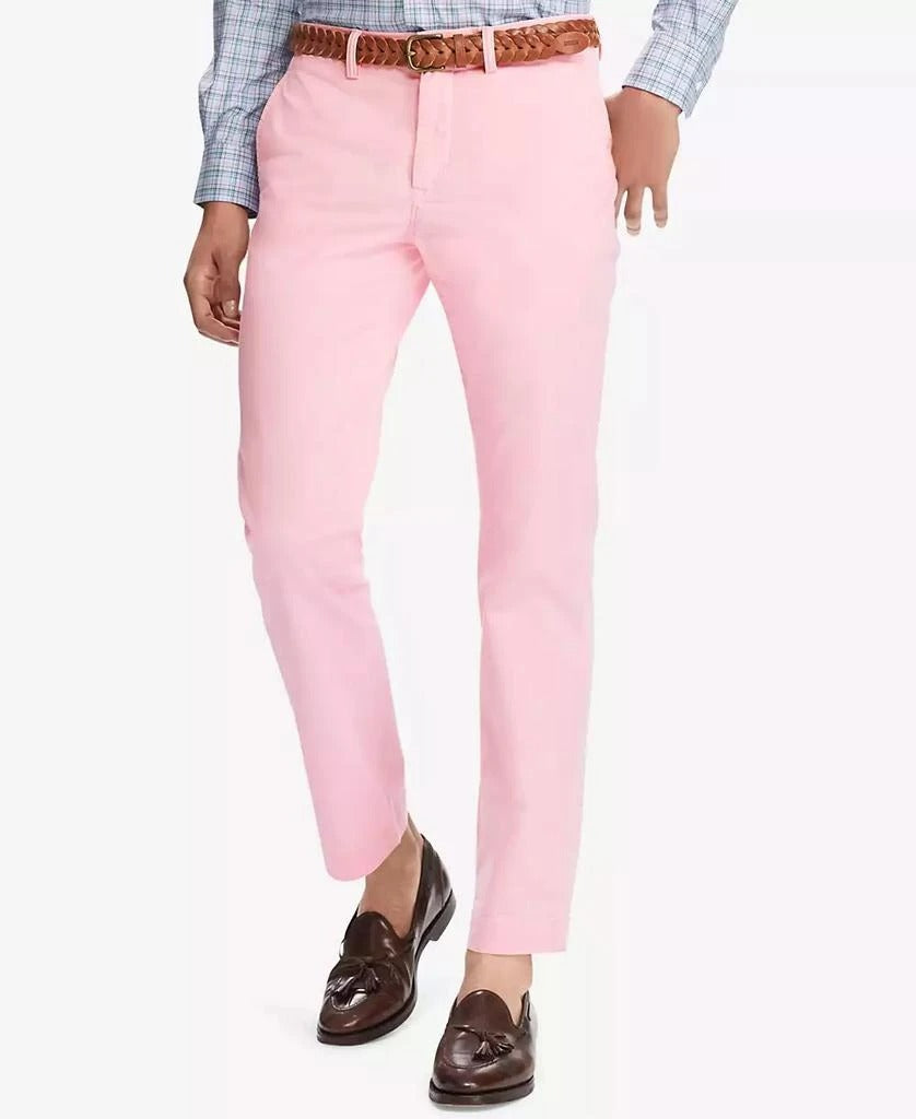 Polo Ralph Lauren Men's Straight Fit Bedford Chino Pants Carmel Pink 40 x 30