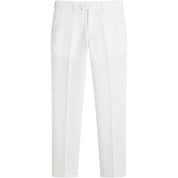 Bar Iii Men Slim fit Linen Cotton Dress Pants 32 / 32 White Solid