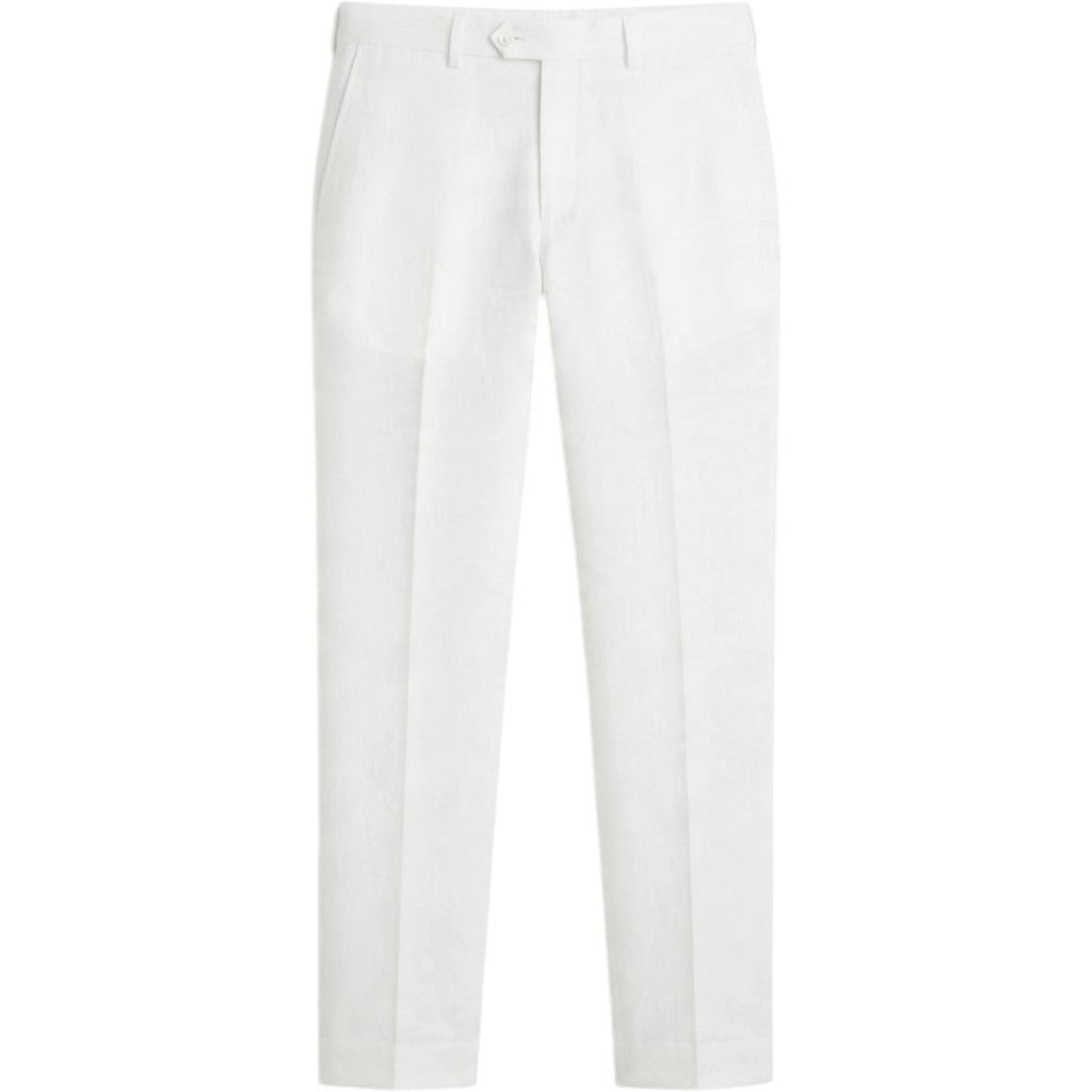Bar Iii Men Slim fit Linen Cotton Dress Pants 38 / 32 White Solid