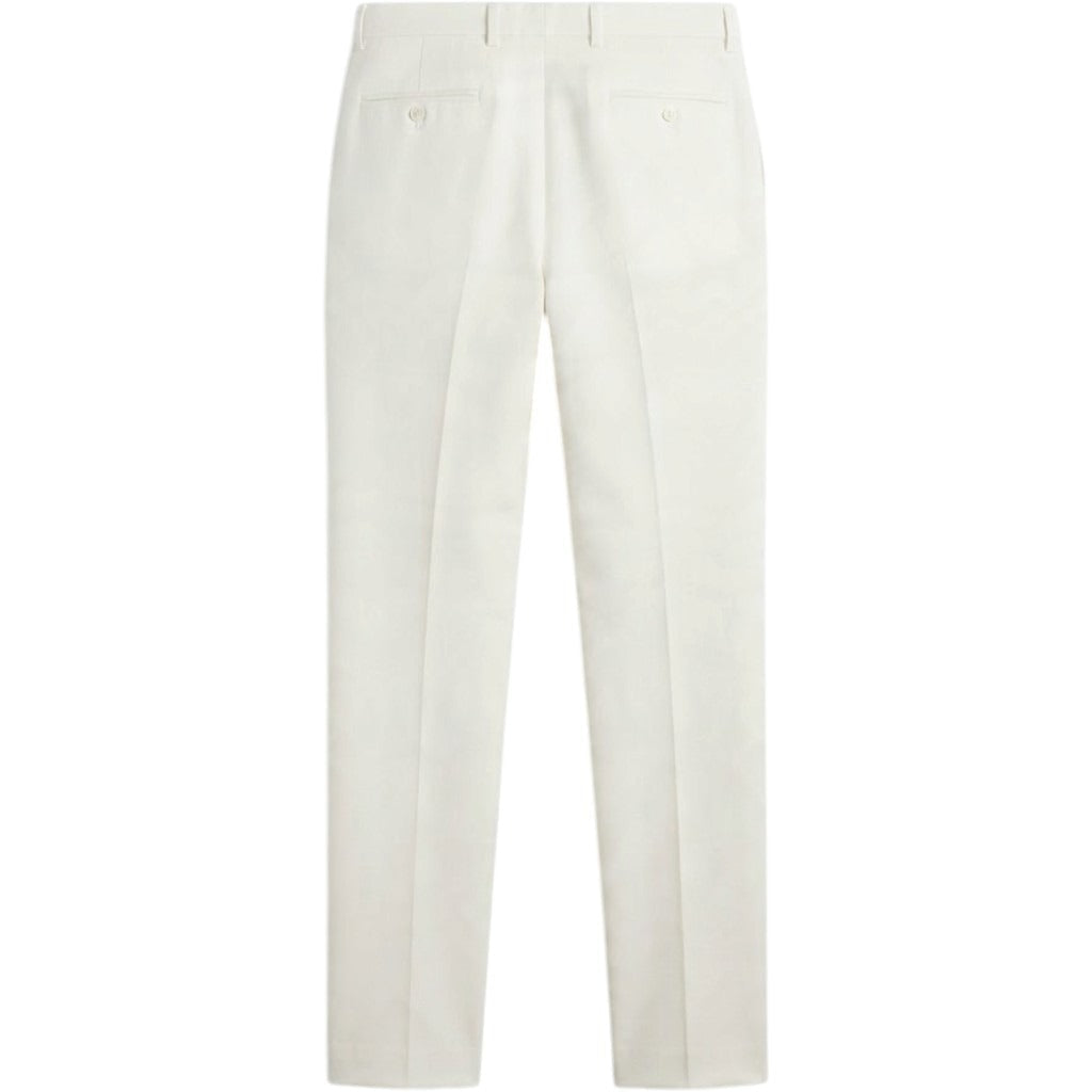 Bar Iii Men Slim fit Linen Cotton Dress Pants 38 / 32 White Solid