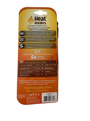 Heat Holders Women Crew Socks 5-9 Black Thermal