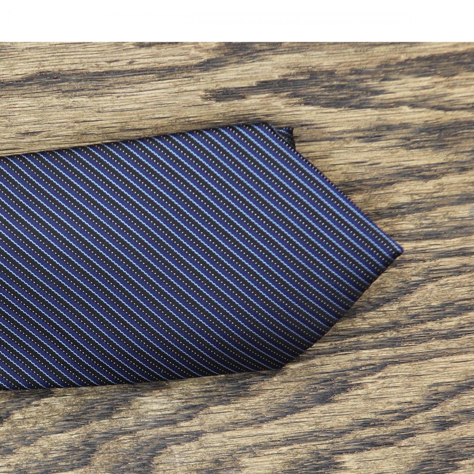 Alfatech by Alfani Mens Ciley Stripe Tie Blue  Necktie