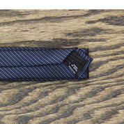 Alfatech by Alfani Mens Ciley Stripe Tie Blue  Necktie