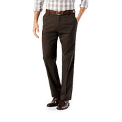 Dockers Mens Easy Stretch Dress Pants Brown 34 x 32