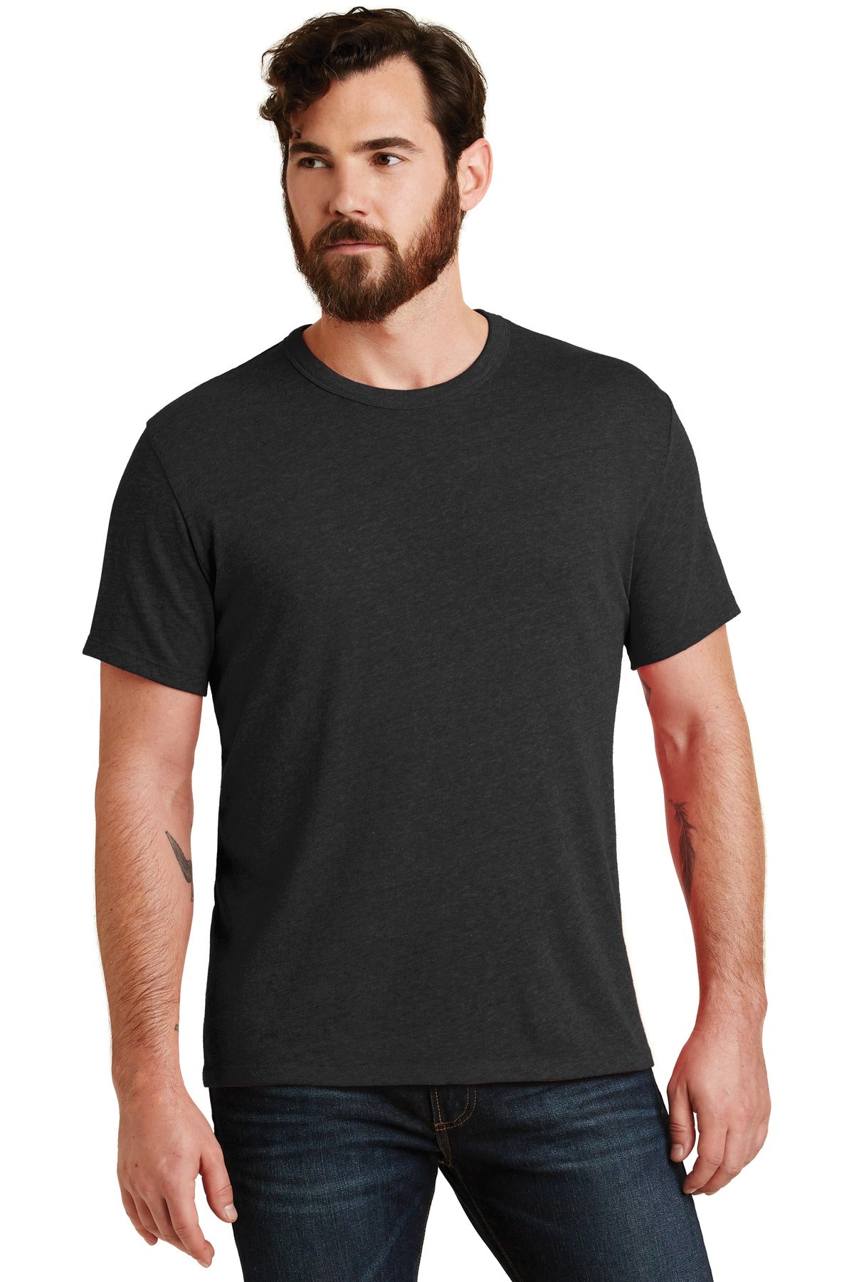 Alternative Apparel Mens The Keeper Short Sleeve T Shirt Black Medium