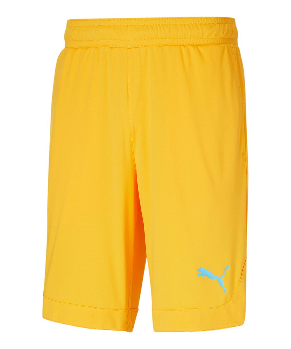 PUMA Men's Active 10" Classic Shorts Yellow Sizzle Large