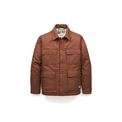 Marmot Men's Ridgefield Fleece Lined Flannel Shirt Jacket Pinecone Brown 2XL