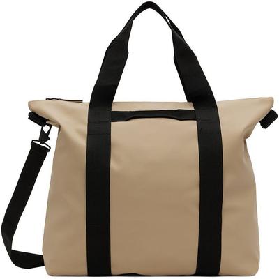 Rains Waterproof Tote Bag Sand Beige
