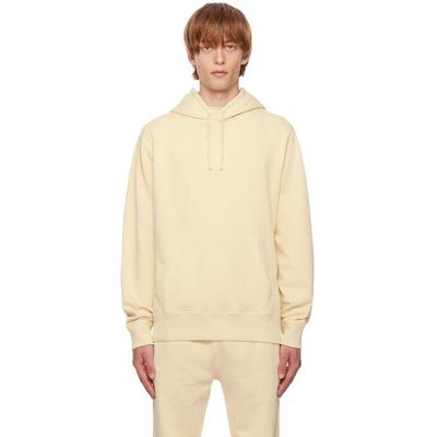 Polo Ralph Lauren Mens Off-White Vegetable-Dyed Hoodie Sweatshirt XL