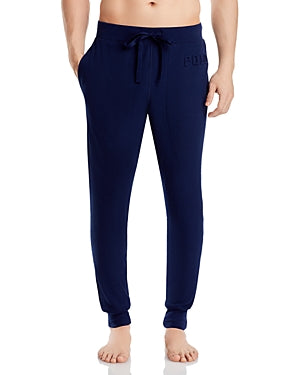Polo Ralph Lauren Mens Waffle Knit Pants Pajamas Large Blue