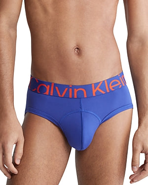 Calvin Klein Mens Future Shift Stretch Low Rise Jockstrap Briefs Blue XL