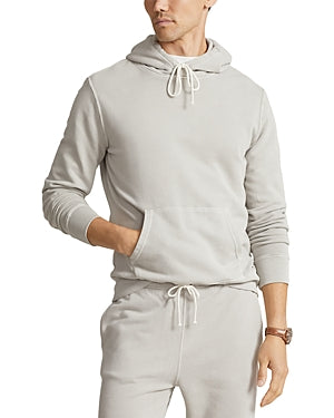Polo Ralph Lauren Mens Pullover Fleece Hoodie Sweatshirt Soft Grey XXL