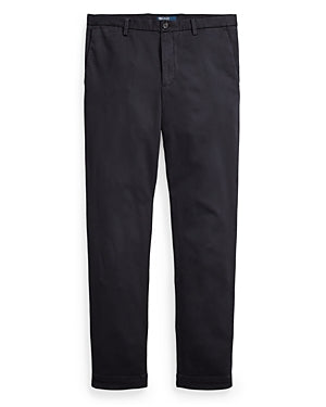 Polo Ralph Lauren Stretch Slim Fit Knitlike Chino Pants Black 40 x 32