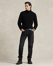 Polo Ralph Lauren Men's Vintage Classic Fit Jeans Beavenmeadow Black 40 x 32