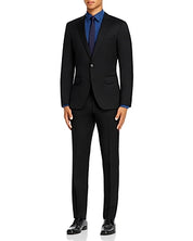 Hugo Boss Mens Modern Fit Suit Jacket 36 Short Black 5048169600101