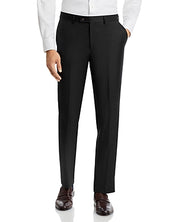 Robert Graham Mens Modern Fit Suit Dress Pants Dark Green Sharkskin Size 30