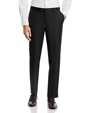 Robert Graham Mens Modern Fit Sharkskin Suit Dress Pants Hunter Green Size 33