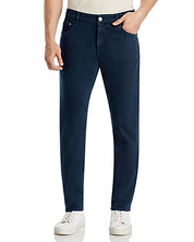 PT TORINO Mens Straight Leg Jeans Size 38 Navy Blue Stretch Fabric