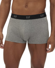 Gap Mens 3 Pack Regular fit Boxer Briefs Underwear XL Grey Solid