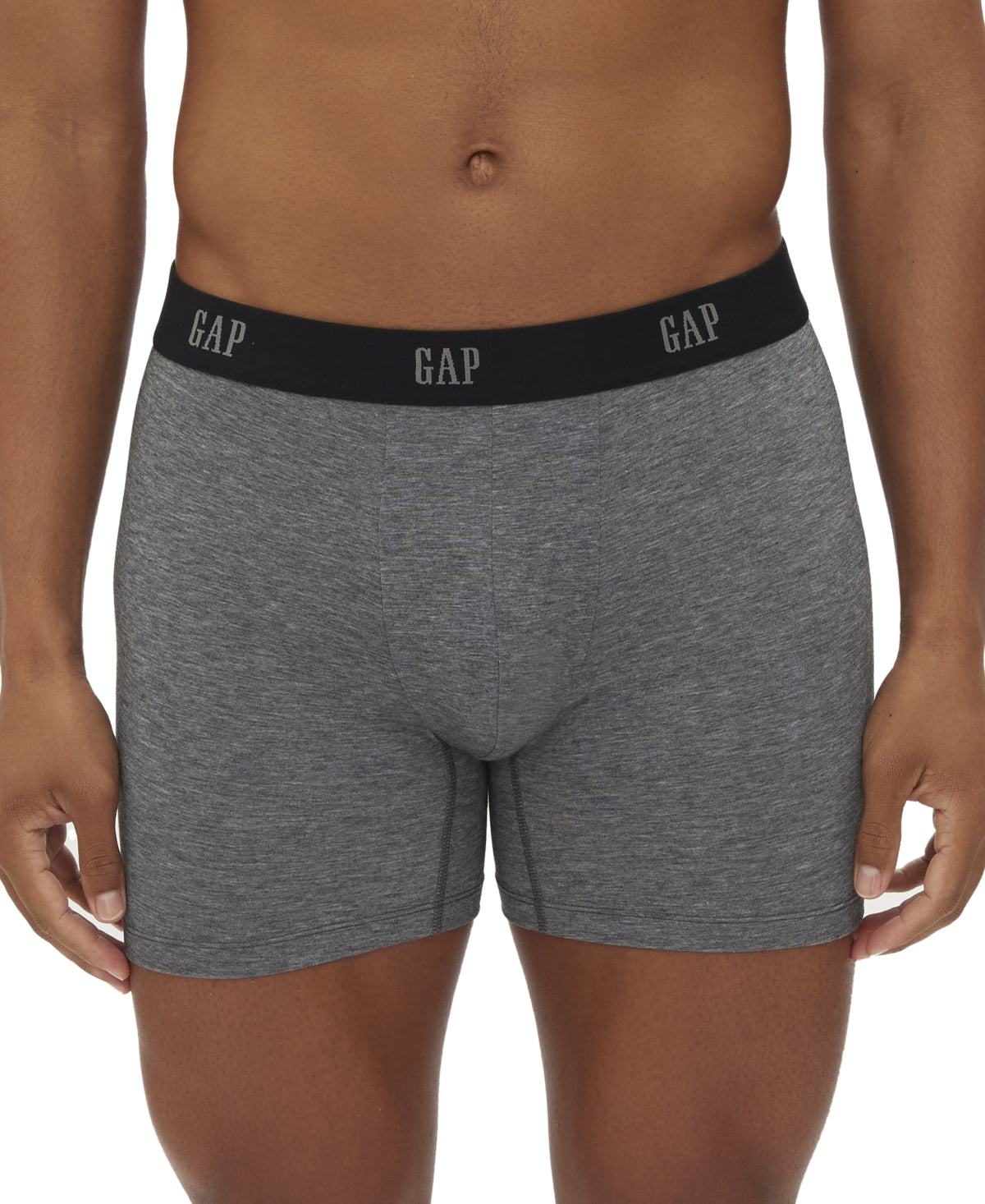 Gap Mens 3 Pack Regular fit Boxer Briefs Underwear Small Grey Solid