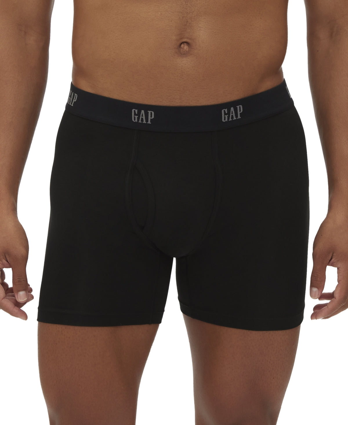 Gap Mens 3 pack Regular fit Boxer Briefs Underwear Medium Black Solid