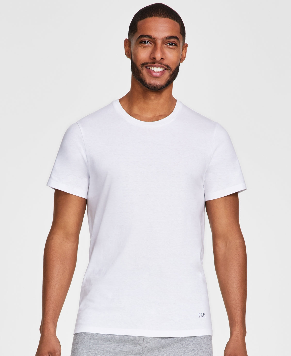 Gap Men Regular fit  3 Pack T-Shirt Shirt Large White Solid