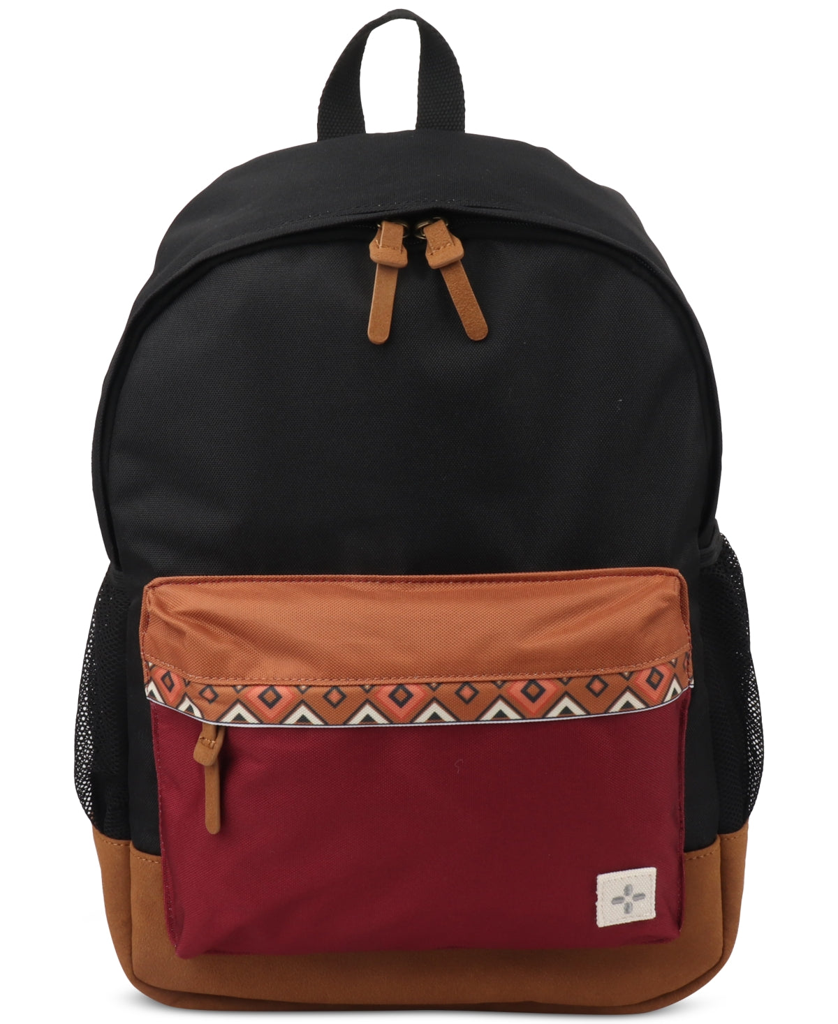 Sun + Stone Mens Geo Backpack Black ONE SIZE