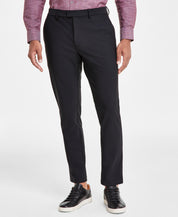 Alfani Men's Alfatech Classic Fit Ponte Knit Suit Dress Pants Black 36 x 32