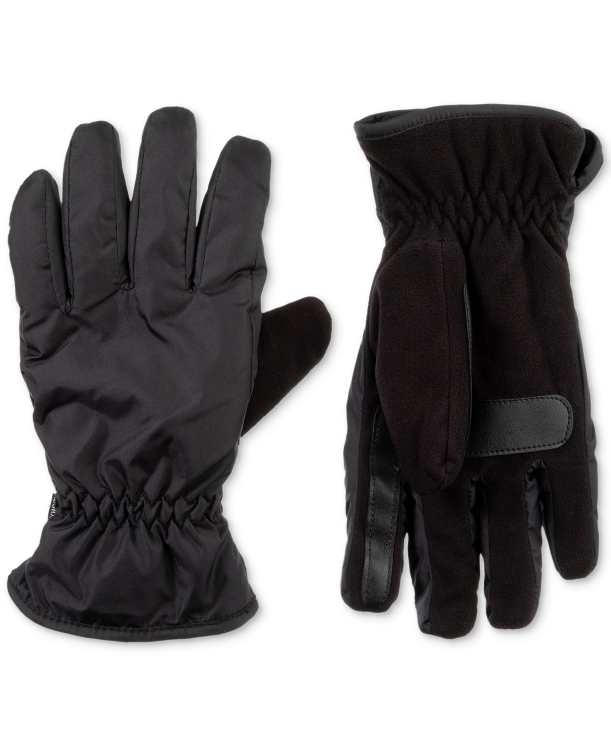 Isotoner Signature Mens Insulated Gloves Waterproof Black Medium