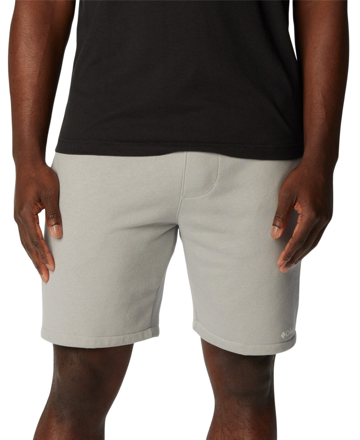 Columbia Men Straight fit Sweat Shorts Fleece Shorts XXL / 8 Grey Solid