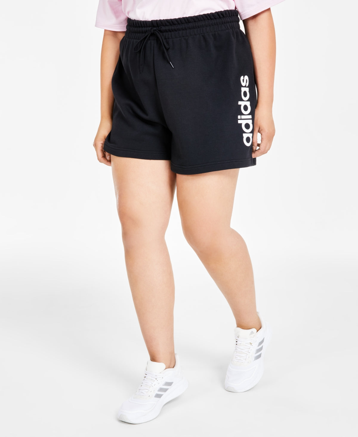 Adidas Women Regular fit Sweat Shorts 3X / 5 Black Solid