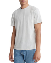 Calvin Klein Mens Classic fit Short Sleeve T-Shirt Shirt XXL Light Grey