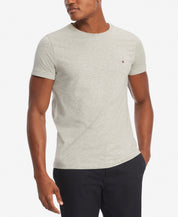 Tommy Hilfiger Mens Slim Fit Crewneck Short Sleeve T Shirt Aqua Blue XL