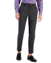 Perry Ellis Portfolio Men's Slim Fit Flat Front Dress Pants Grey 32 x 30