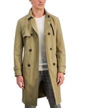 Hugo Boss Mens Regular fit Raincoat Coat 40 R Beige Solid