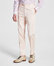 Calvin Klein Mens Slim Fit Cotton Suit Pant Pink 33 x 32