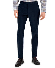 Tommy Hilfiger Men's Modern Fit Corduroy Pants Navy Blue 38 x 30