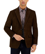 Tommy Hilfiger Mens Modern fit Sport Coat Blazer 46 L Beige