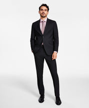 Kenneth Cole Reaction Men's Slim-Fit Ready Flex Stretch Suit 38R / 31 x 32 Black