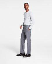 Michael Kors Men's Classic Fit Flat Front Pants Light Grey 38 x 32