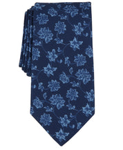 Michael Kors Men Regular fit Tie Necktie One Size Blue Gegan Floral
