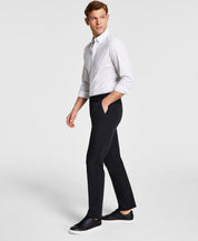 Michael Kors Mens Classic fit Cotton Dress Pants 42 / 30 Black Solid