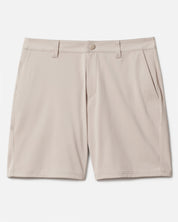 Rhone Mens Regular fit Commuter Shorts 34 / 9 Flax Beige Solid