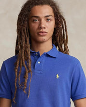 Polo Ralph Lauren Men's Classic-Fit Mesh Polo Shirt Medium Liberty Blue
