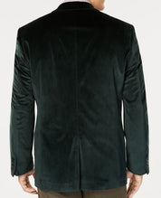 Lauren Ralph Lauren Men's Velvet Sport Coat - Hunter Green 38S