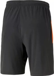 Puma Men's Team Liga Soccer Training Shorts Black Orange  / Medium