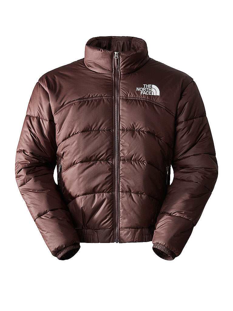 The North Face Mens Regular fit Puffer Jacket Coat Medium Brown Solid