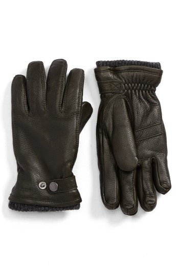 Hestra Dress Men's Elk Utsjo Gloves Dark Green Size 8