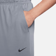 Nike Mens Totality Dri-FIT Open Hem Pants Smoke Grey black Medium